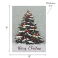 thumbnail image 3 of Décoration Murale Sur Toile À Led (Arbre - Joyeux Noël), 3 of 3