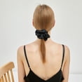 thumbnail image 4 of Pure Mulberry Silk French Scrunchie, 4 of 8