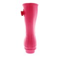 thumbnail image 3 of Exotic Identity Original Short Rain Boots, Waterproof, PVC, Nonslip Sole, Garden Boot, Lightweight, Adjustable Ankle Buckle - 7M - Matte Pink, 3 of 7