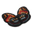 thumbnail image 1 of GUOOL Embroidered Butterfly Sequin Beaded Patches Appliques DIY Craft Orange+Red, 1 of 7