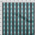thumbnail image 3 of oneOone Viscose Chiffon Fabric Stripe & Geometric Ikat Print Sewing Fabric BTY 42 Inch Wide, 3 of 4