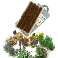 thumbnail image 1 of Dvkptbk Simulation Striped Grass Clump Flower Cluster Striped Box Packaging Sandbox Shrubbery Sandbox Scene Wilderness home decor, 1 of 4