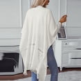 thumbnail image 5 of Cameland Fall Women's Shawl Wrap Poncho Ruana Cape, Cardigan Sweater Open-Front for Spring Fall Winter, 5 of 5