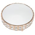 thumbnail image 3 of Crystal Miroir Gâteau Support Rack Mariage Dessert Cupcake Pan Gâteau Présentoir Plateau Table Décorround, 3 of 14