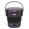 thumbnail image 1 of 13L Folding Mini Washer with Drain Hose Full Automatic Foldable Clothing Washer Mini Laundry Machine for Apartments, Dorm, Camping, RV, Travel Laundry, 1 of 7