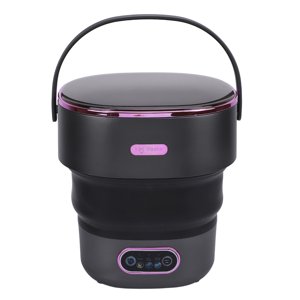 13L Pliage Mini Lave-linge avec tuyau d'égouttage Machine à plier Mini Lave-linge pour Appartements, Dorm, Camping, RV, Blanchisserie de voyage