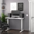 thumbnail image 3 of Bestar Universel 48W Standing Desk in white, 3 of 6