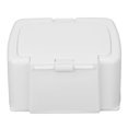 thumbnail image 2 of Boîte de Rangement en Coton avec Couvercle pour Petit Coton Distributeur de Tampon de Coton Forme Losange, 2 of 14