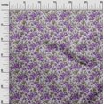 thumbnail image 3 of oneOone Georgette Viscose Purple Fabric Florals Sewing Craft Projects Fabric Prints By Yard 42 Inch Wide, 3 of 4
