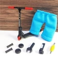thumbnail image 1 of Decodeary Mini Trottinette pour Doigts en Alliage Ensemble de Modèles Mini Trottinette pour Doigts Jouet Interactif pour Doigts Nouveauté Activité Sensorielle Trottinette pour Doigts Kit de Planche à Roulettes Type1, 1 of 9