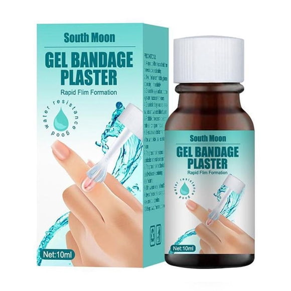 SharkTRUE Wound Body Skin Glue Adhesive Liquid Band Aid Wounds Aid, Hydrocolloid Gel Bandages10ML