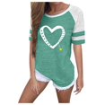 thumbnail image 1 of Fridja T-shirt à Manches Courtes à Manches Courtes et à Rayures Womens, 1 of 7