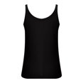 thumbnail image 4 of Basic Tank Tops for women Sexy Casual Round-Neck Ribbed Sleeveless Solid Cami Tank Tops Sexy Tank Tops for Women Cami Tank Tops for Women Ribbed Tank Tops for Women, 4 of 9