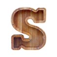 thumbnail image 1 of Boîte de Rangement en Bois pour Lettres Anglaises, Verre Transparent, 1 of 6