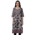thumbnail image 1 of Moomaya Kurti Droite de Designer pour Femmes Tunique Indienne Imprimée Haut Long Kurta, 1 of 6