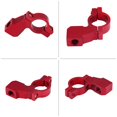 thumbnail image 2 of Herwey 10mm Motorcycle Rearview Mirror Bracket Handlebar Mount Mirror Adapter Holder Clamp 5 Colors,Mirror Bracket, Handlebar Mount Mirror Clamp, 2 of 7