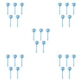 thumbnail image 1 of VONKY 5pcs/set Automatic Irrigation Device Plant Helper For Busy Individuals Plant Self Watering Globes PVC Easy To S sky blue round 5Set, 1 of 6