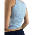 thumbnail image 4 of xiaxaixu Camisole Courte d'Été pour Femmes, Col Rond Imprimé Sans Manches, 4 of 9