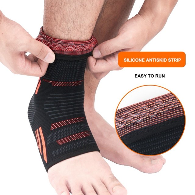 Ankle Support Brace Adjustable Elastic Foot Compression Sports Safety