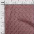thumbnail image 2 of oneOone Georgette Viscose Pink Fabric Paisley Craft Projects Decor Fabric Printed By The Yard 42 Inch Wide, 2 of 5