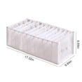 thumbnail image 3 of Fridja Clearance Wardrobe Clothes Organizer, Compartment Clothes Organizer With Support, Foldable Washable Laundry Drawer Organizer With Handle, 3 of 5