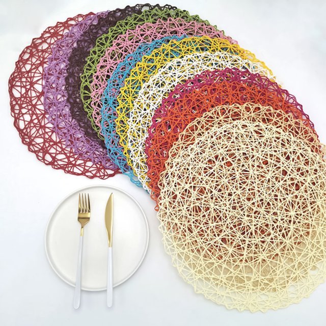 Napperon de Bol Multifonction en Papier Résistant à l'Usure pour Décoration de table à la Maison, Napperons pour Cafés
