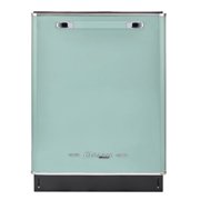 Unique 24" Classic Retro Dishwasher Summer Mint Green