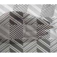 thumbnail image 4 of oneOone Viscose Chiffon Fabric Stripe Geometric Printed Craft Fabric BTY 42 Inch Wide, 4 of 4