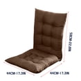 thumbnail image 2 of HWRETIE Outdoor Rocking Chair Cushion Seat And Backrest Pad Comfortable Patio Chair Cushion Replacement, 2 of 2