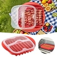 thumbnail image 1 of Product Category Baking Trays & Trays – Microwave Tray with Lid Splatter Guard for Easy Kitchen Cooking Bakeware Dishwasher Safe Tray Design, 1 of 5