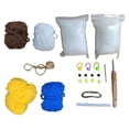 thumbnail image 5 of Chmadoxn Turtle Bee Crochet Kit For Beginners - DIY And Complete Crochet Kit For Beginners, Experts, Adults And Kids, Multicolor Beginner Set Includes Yarn, Hook, Hand woven DIY material bag, 5 of 5