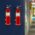 thumbnail image 4 of OULII 1Pack Red Fire Extinguisher Mounting Bracket for Fire Extinguisher Fixing, 4 of 8