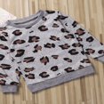 thumbnail image 4 of Hauts Assortis pour la Famille Mère Fille Fils Chemise Léopard à Manches Longues, 4 of 6