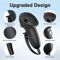thumbnail image 4 of 7-in-1 Silicone Cover Set Compatible with Meta Quest 3s Accessories, VR Protector Face Cover Controller Grips Front Shell Headset Cover Lens Cover Joystick Caps, 4 of 6