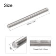 thumbnail image 3 of Unique Bargains M8 x 100mm 304 Stainless Steel Fully Threaded Rod Right Hand Threads 6 Pack, 3 of 4