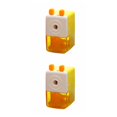 thumbnail image 4 of serony Hand Pencil Sharpener Manual Pen Cutting Sharpening Machine Office Stationery yellow 2Set, 4 of 6
