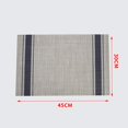 thumbnail image 3 of 4 Pcs Napperons Rectangulaires en PVC pour Table à Manger Tapis Chaud Accessoires de Cuisine Maison pour Vaisselle Ensemble de Table, 3 of 9