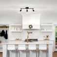 thumbnail image 3 of Pearson 3-Light Matte Black Track Lighting, 3 of 8