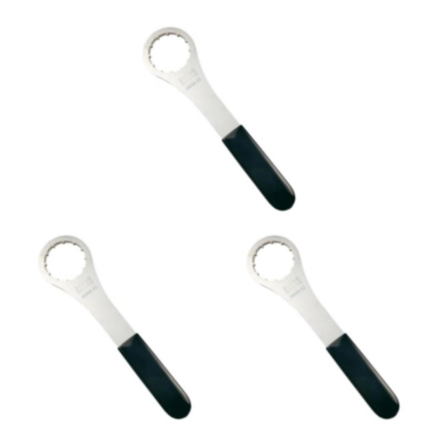 Redempat Convenient Bicycle Tool Bottom Bracket Wrench Repair Tool Versatile Axle Wrench Tool 45.6-46.6mm 240x60x4mm 3Set