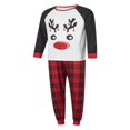 thumbnail image 3 of Famille Pyjama de Noël Ensemble Pyjama de Wapiti Pjs Pyjama pour Adultes Bébé Chien, 3 of 10