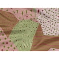 thumbnail image 5 of oneOone Rayon Pink Salmon Fabric Triangle Geometric Fabric For Sewing Printed Craft Fabric By The Yard 56 Inch Wide, 5 of 5