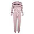 thumbnail image 5 of TIMIFIS Track Suits for Women Set Fall Casual 2 Piece Outfits Sweatsuit Long Sleeve Matching with Pants Sweatsuits with Pockets - Spring/Summer, 5 of 5