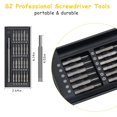 thumbnail image 2 of Screwdriver Set, 24 In 1 Mini Magnetic Small Screwdriver Set Case | For Pc, Eyeglasses, Computer, Electronic, Watch Repair Kit With Phillips & Star Tiny Screw Driver Set | Easy To Use, 2 of 5