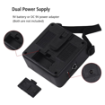 thumbnail image 2 of 5W Mini Guitar Amplifier Amp Speaker with 3.5mm & 6.35mm Inputs 1/4 Inch Output with Volume Tone Adjustment Overdrive, 2 of 6