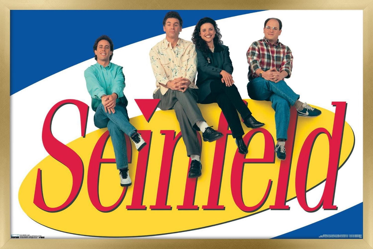 Seinfeld - Logo Wall Poster, 22.375" x 34"