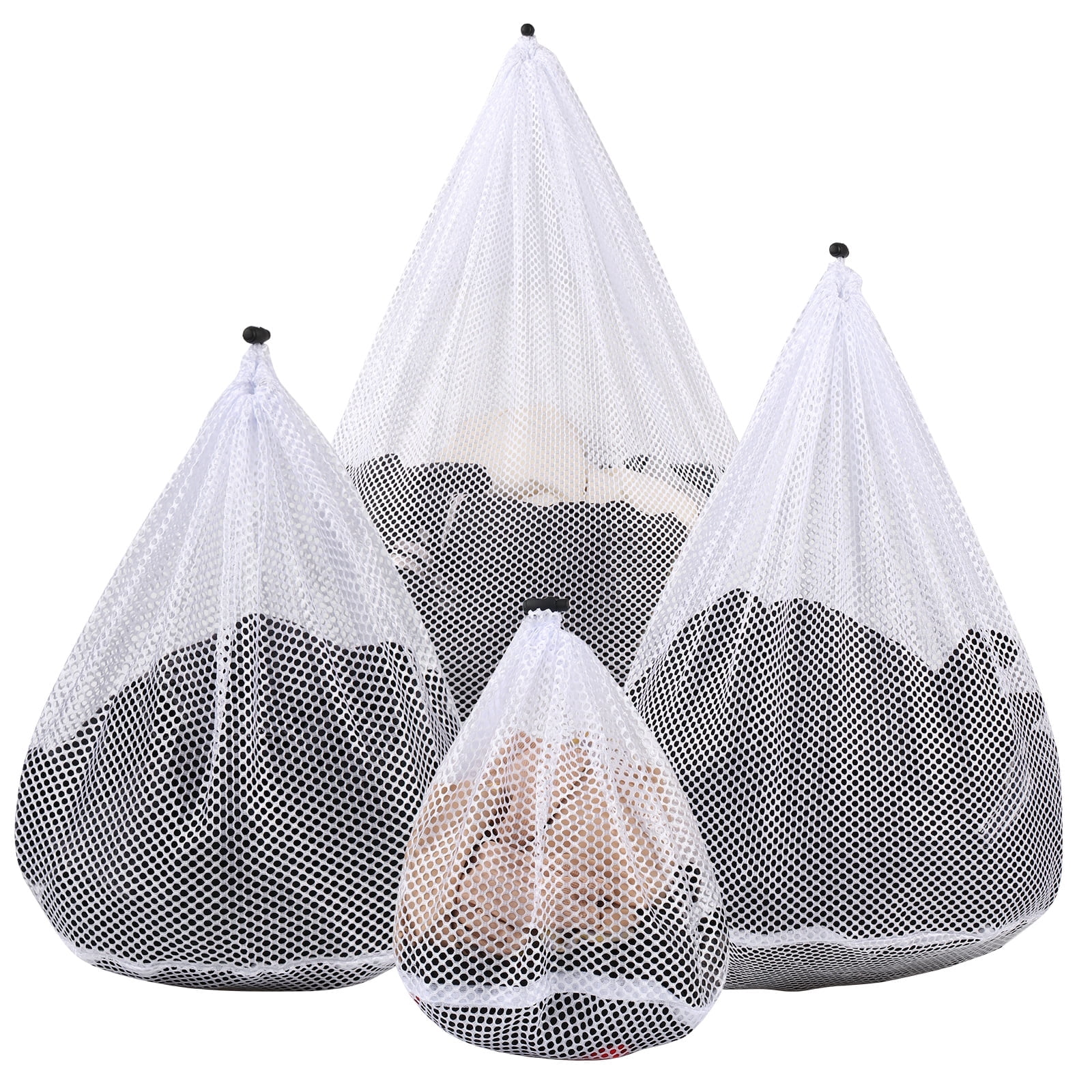 okaka.3 Okaka 4Pcs Mesh Laundry Bags Mesh Wash Bags for Clothes,Underwear