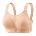 thumbnail image 1 of cfhntfmh Full Coverage Bras for Women Soft Breathable Cute Trim Push up Bras Plus Size Comfort Adjustable Strap Mesh Bralettes, 1 of 6