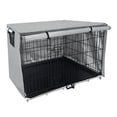 thumbnail image 3 of 210D Oxford Pet Dog Cage Cover Dustproof Waterproof Kennel Sets Outdoor Foldable Large Medium Small Dogs Cage Accessory Products, 3 of 5
