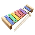 thumbnail image 2 of Educational Development Musical Xylophone, Accurate Tone Safe Kids Xylophone Aluminum Plate And Wood Multifunctional  For Home For Playing, 2 of 8