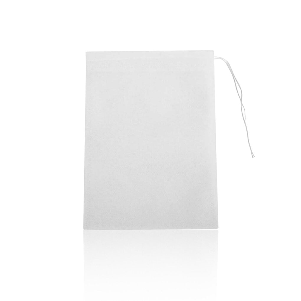 100Pcs/Lot Teabags Lightweight Empty Square Cooking Spice Scented Tea Bags with Seal Filter Paper Natural Drawstring Herb Pouch 100pcs 7x9cm